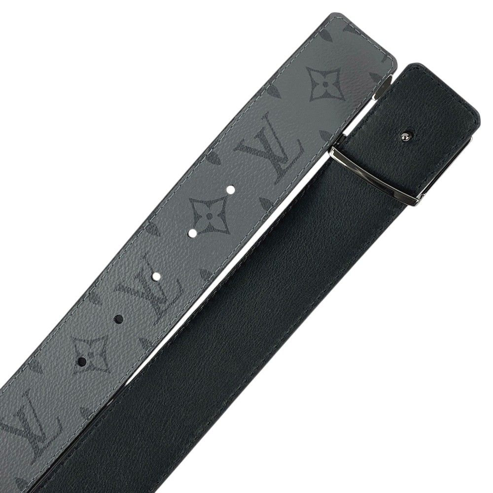 ■未使用■　ルイヴィトン サンチュール イニシャル ベルト モノグラム エクリプス 90cm M0373 【257766】□ □未使用□ ルイヴィトン サンチュール イニシャル ベルト モノグラム
