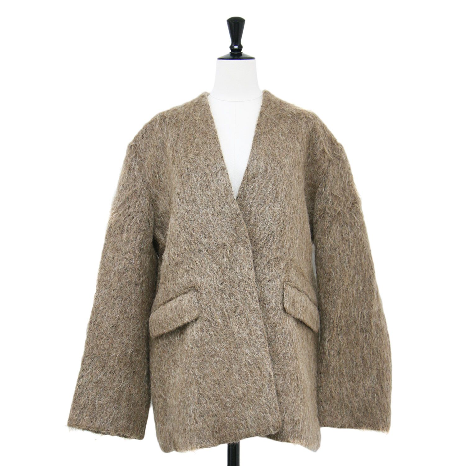 Plage プラージュ ジャケット ブラウン サイズ:38(M) | 23秋冬