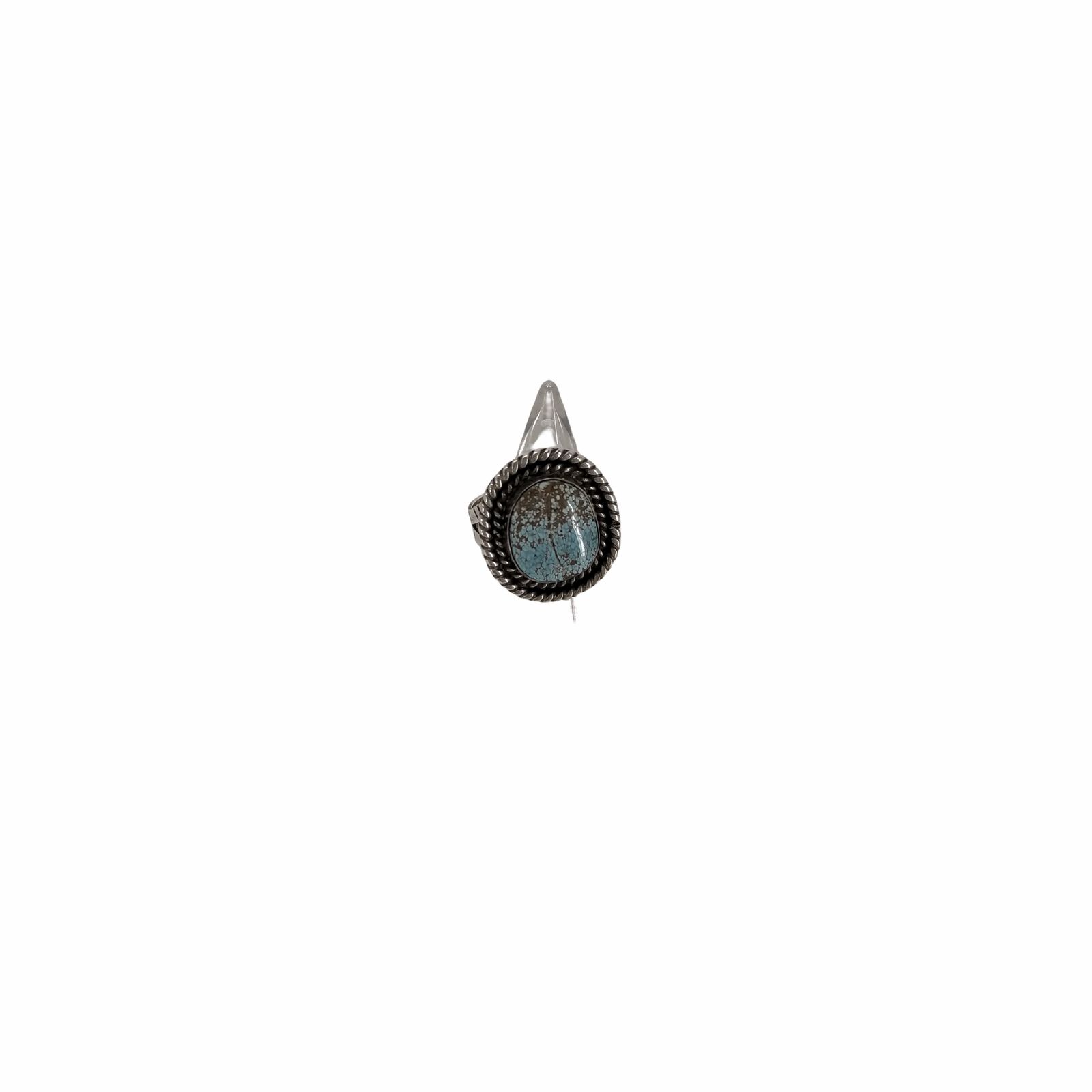 ナバホ NAVAJO STERLING Arnold Goodluck ナンバーエイトターコイズ 