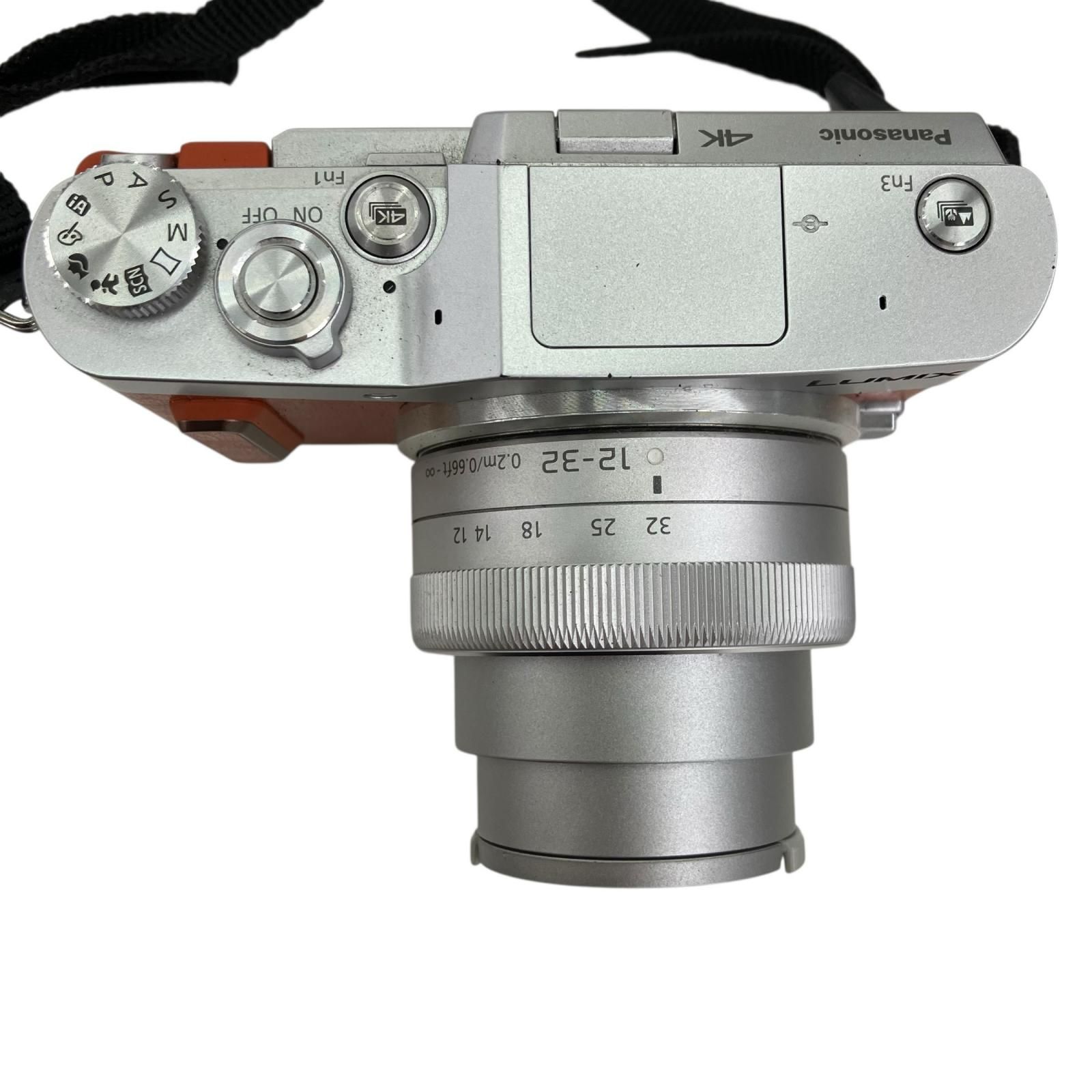 118010 現状品 Panasonic パナソニック ミラーレス一眼カメラ LUMIX DC-GF10 オレンジ WWW_KANDAIZUMI_COM