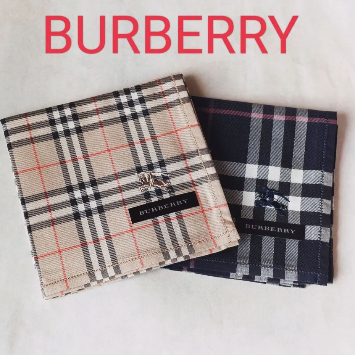 高額売筋】 BURBERRY ハンカチ ad-naturam.fr