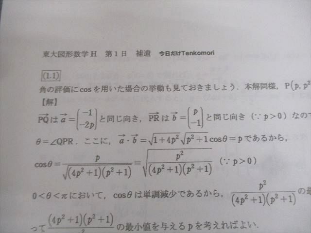 SEG (科学的教育グループ) 東京大学 受験数学理系H 東大図形数学(理系)H テキスト 2023 夏期 古川昭夫/木村浩二 008s0D SEG (科学的教育グループ) 東京大学 受験数学理系H 東大図形数学