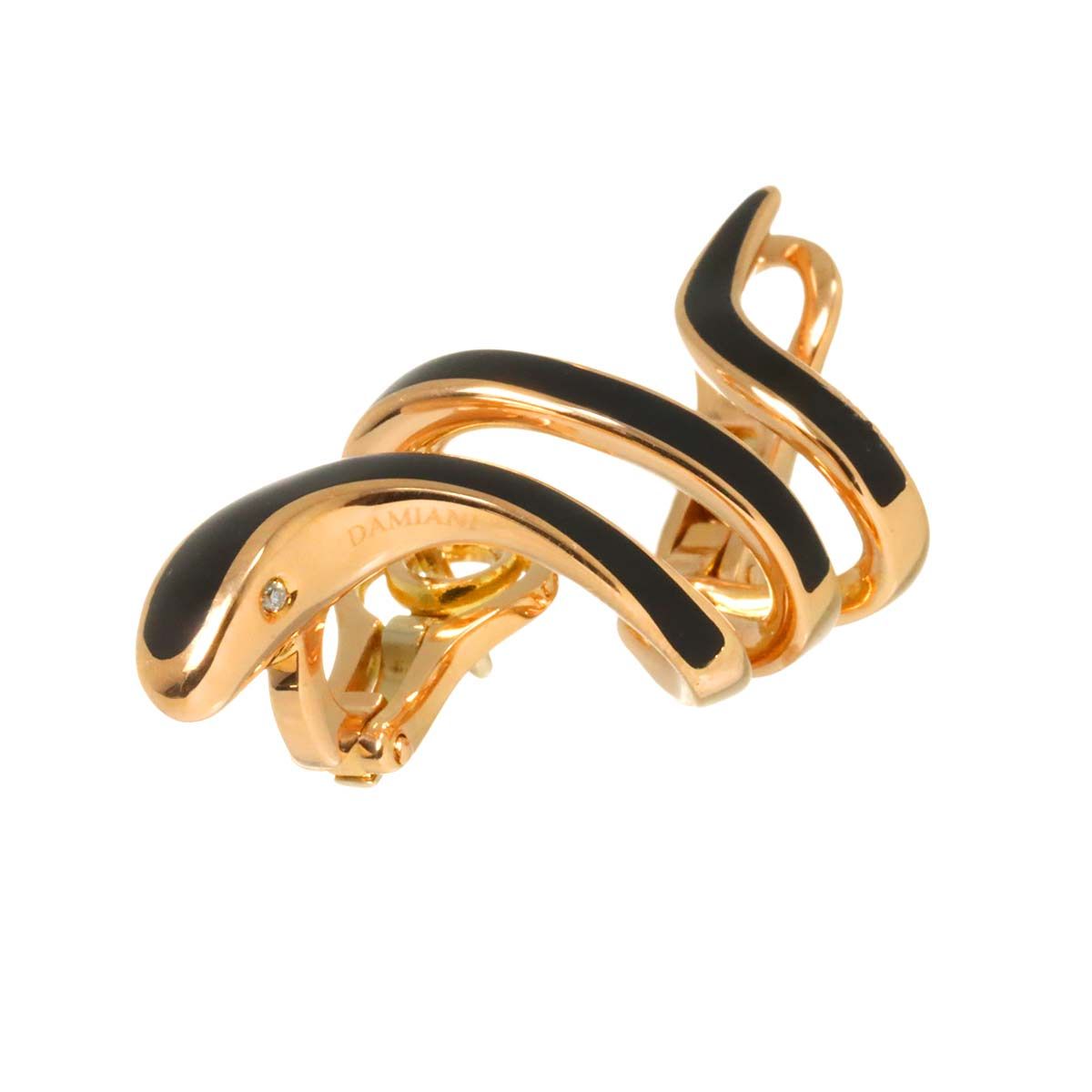 本物DAMIANI ダミアーニ リングエデンK18/PG/ダイヤ DAMIANI ダミアーニ リング ダイヤ ダイヤモンド メトロポリタン