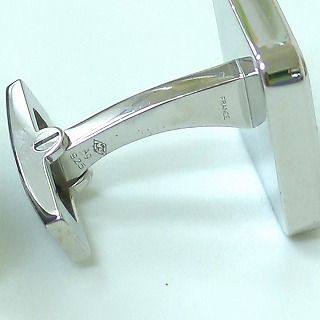Cartier カルティエ カフリンクス Ag925 メタル フランス製 ブラック