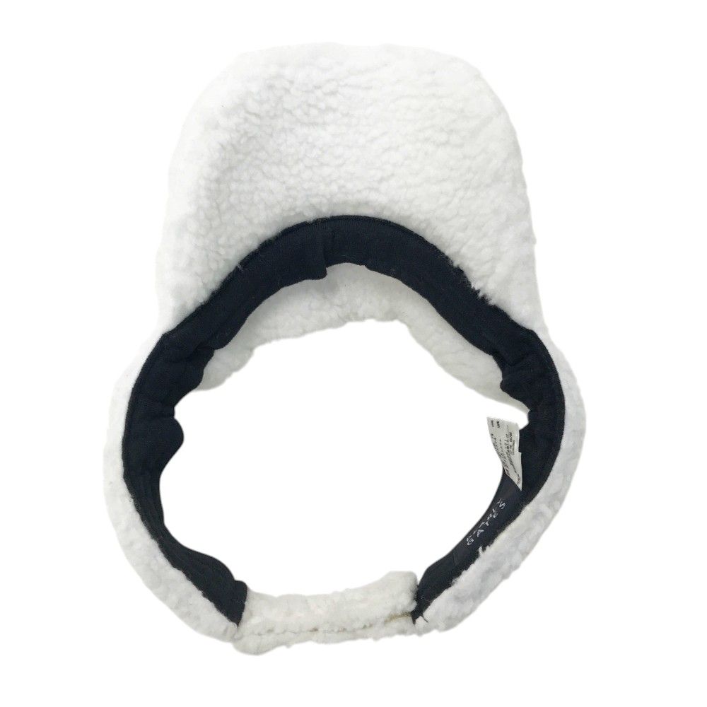 PEARLY GATES パーリーゲイツ ボア サンバイザー ホワイト系 FR