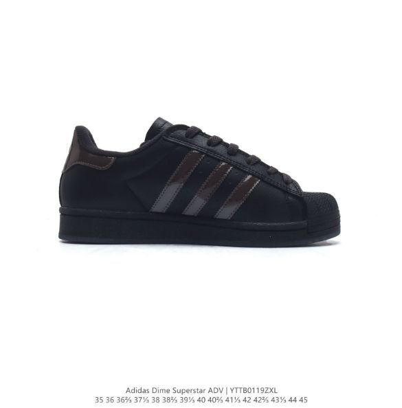 新品 adidas dime superstar adv shoes 男女兼用 箱付 - メルカリ