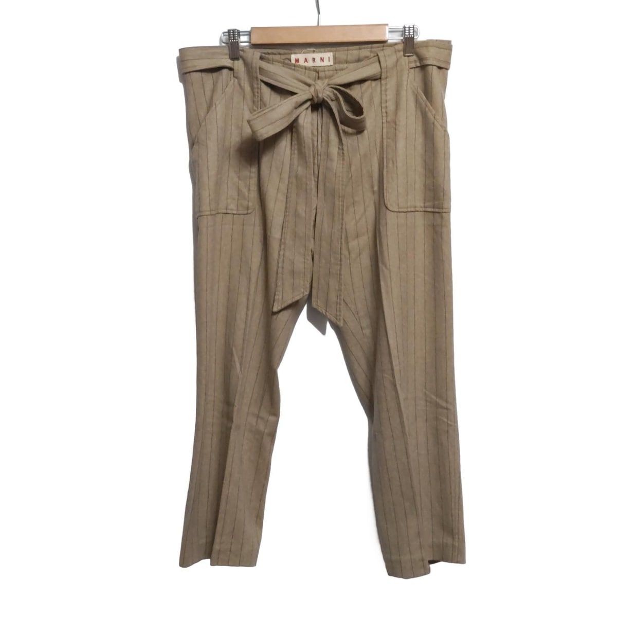 MARNI]カジュアルパンツ 38 MARNI カジュアルパンツ 38 ファッション 通販