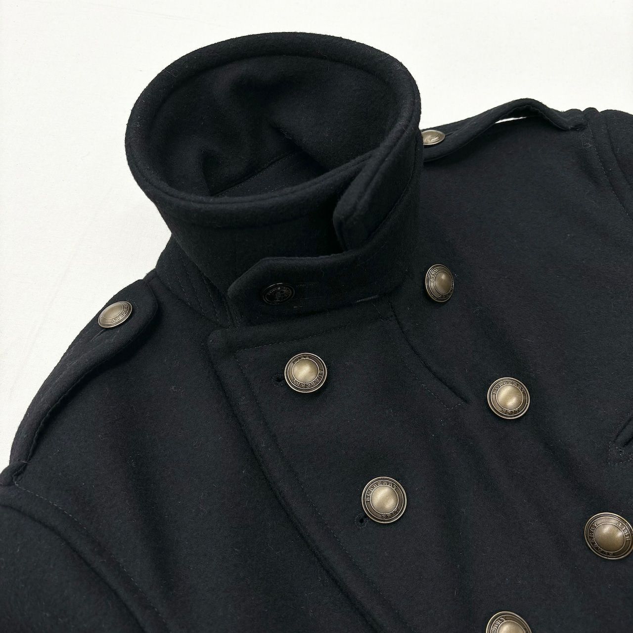 burberry Brit coat バーバリーブリット ナポレオン Pコート