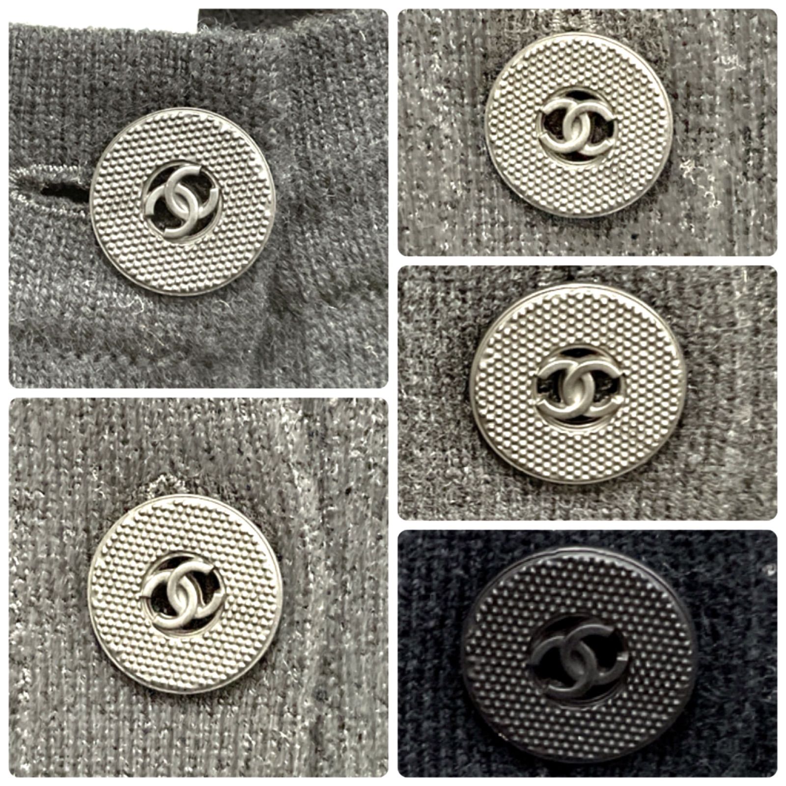 CHANEL シャネル カシミア ニット カーディガン ショート丈