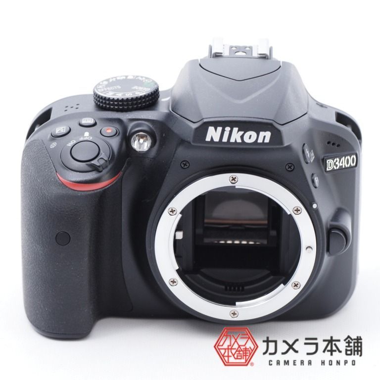 Nikon ニコン D3400 ボディ ブラック - メルカリ