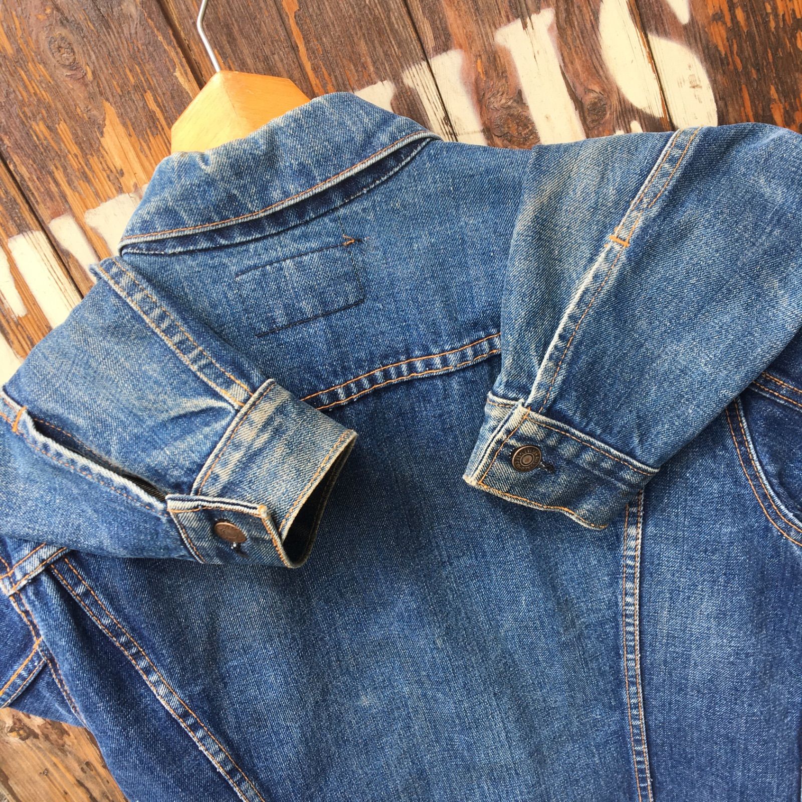 60's Vintage【LEVI'S】ビンテージ リーバイス 70505-0217 Big-E ビッグE デニムジャケット サード 3rd 4th◆size:US-40