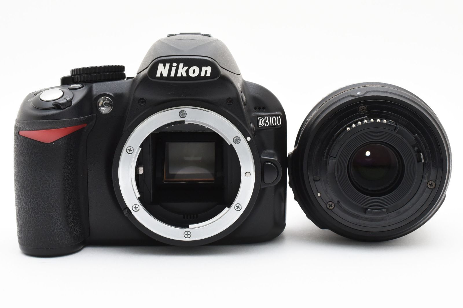 ほぼ未使用 Nikon D3100 ♪ 551ショット ダブルレンズ #8423 ☆美品☆ ニコン Nikon D3100 レンズキット AF-S 18-55mm F3.5