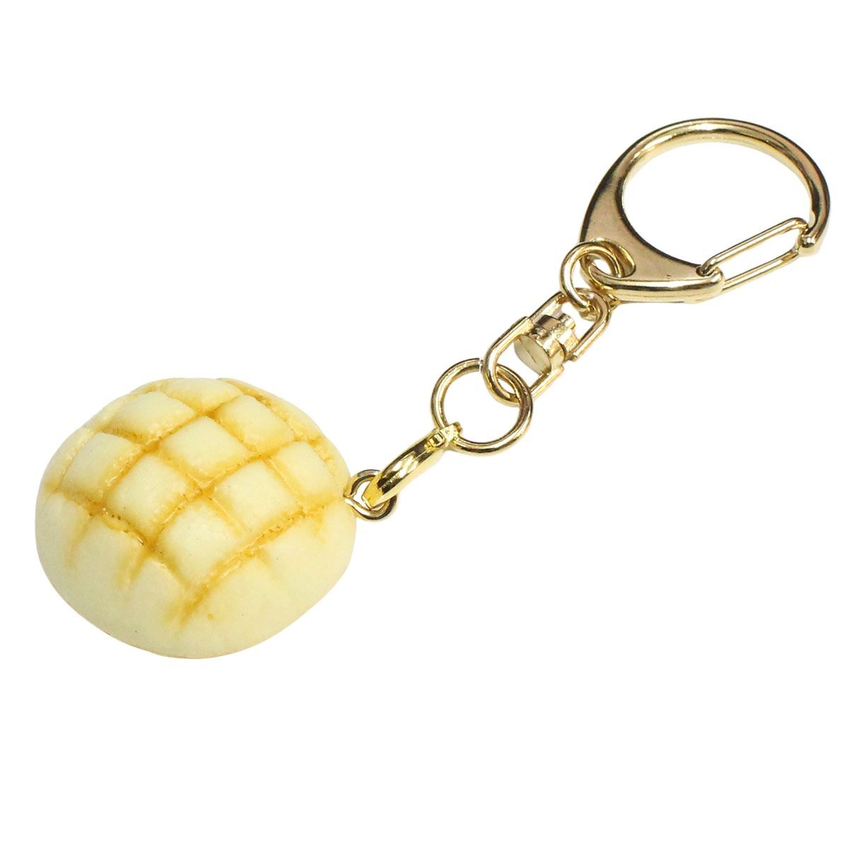 メロンパンSSキーホルダー 食品サンプル かわいい おもしろ雑貨 誕生日