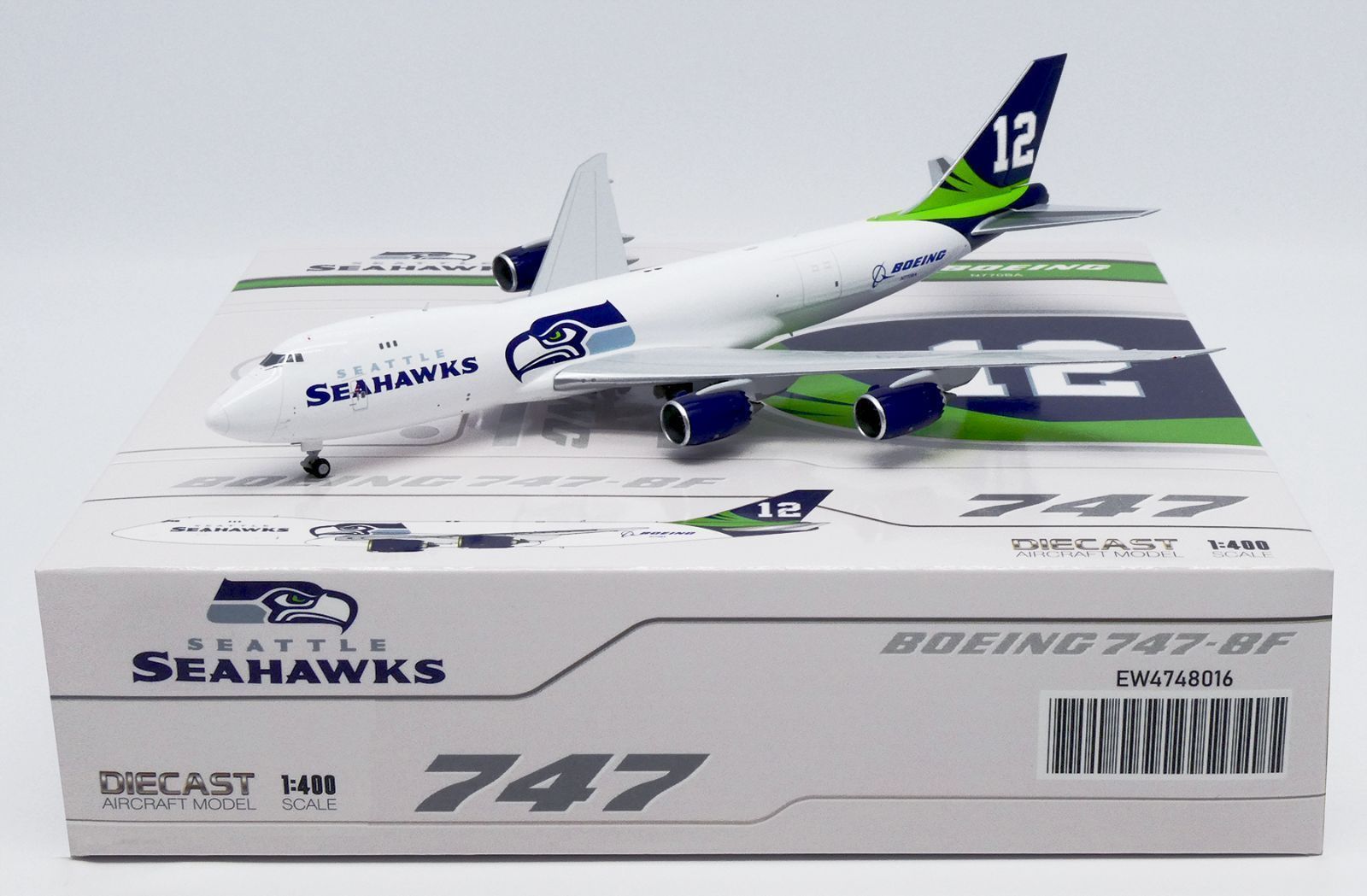 Jcwings ボーイング 747-8F シアトル シーホークス N770BA 1|400 EW4748016