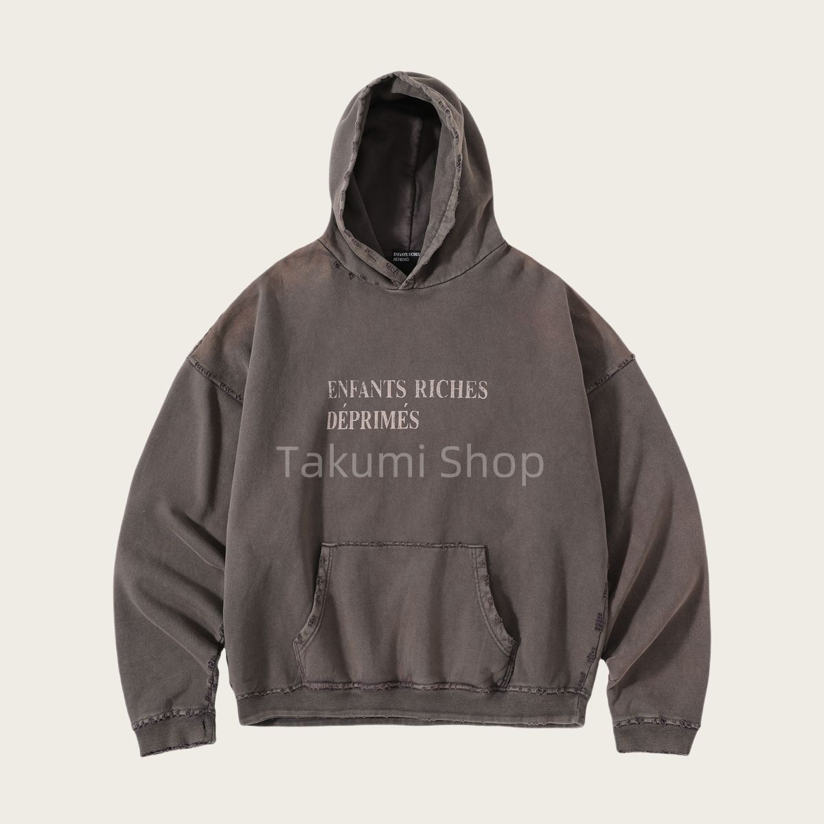 人気ENFANTS RICHES DÉPRIMÉS パーカー / グレー / L