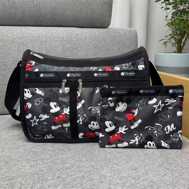 LeSportsac レスポートサック ミッキーマウス コラボ ショルダーバッグ 