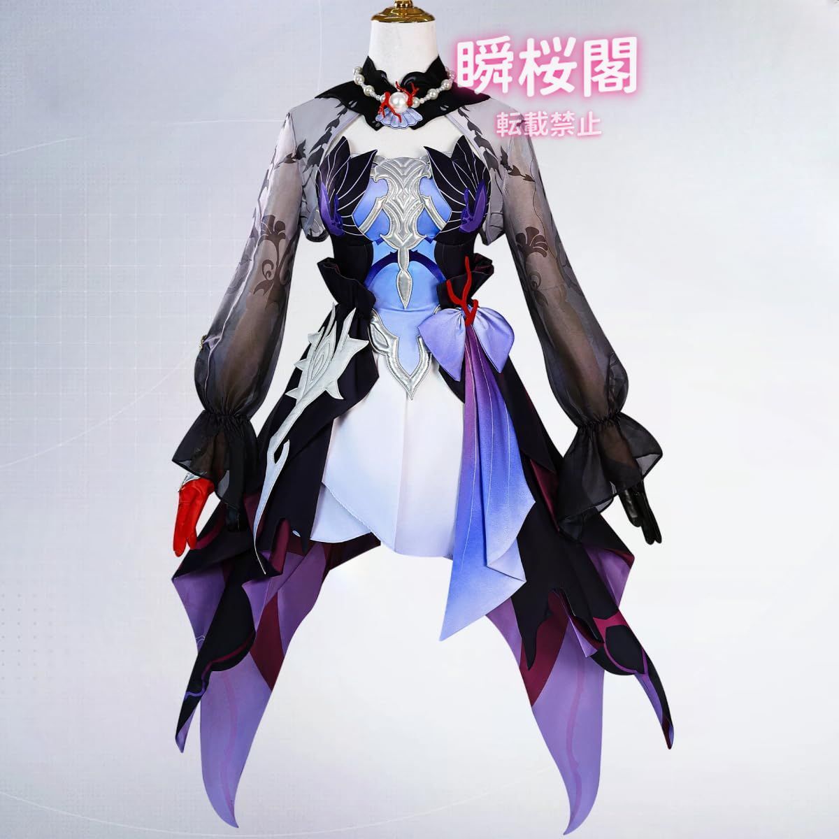崩壊 スターレイル セイレンス 海瑟音コスプレ衣装 ウイッグ 付き 二次元 コスチューム 演出服 大人 制服 Cosplay 文化祭 学園祭衣装セット ハロウィン
