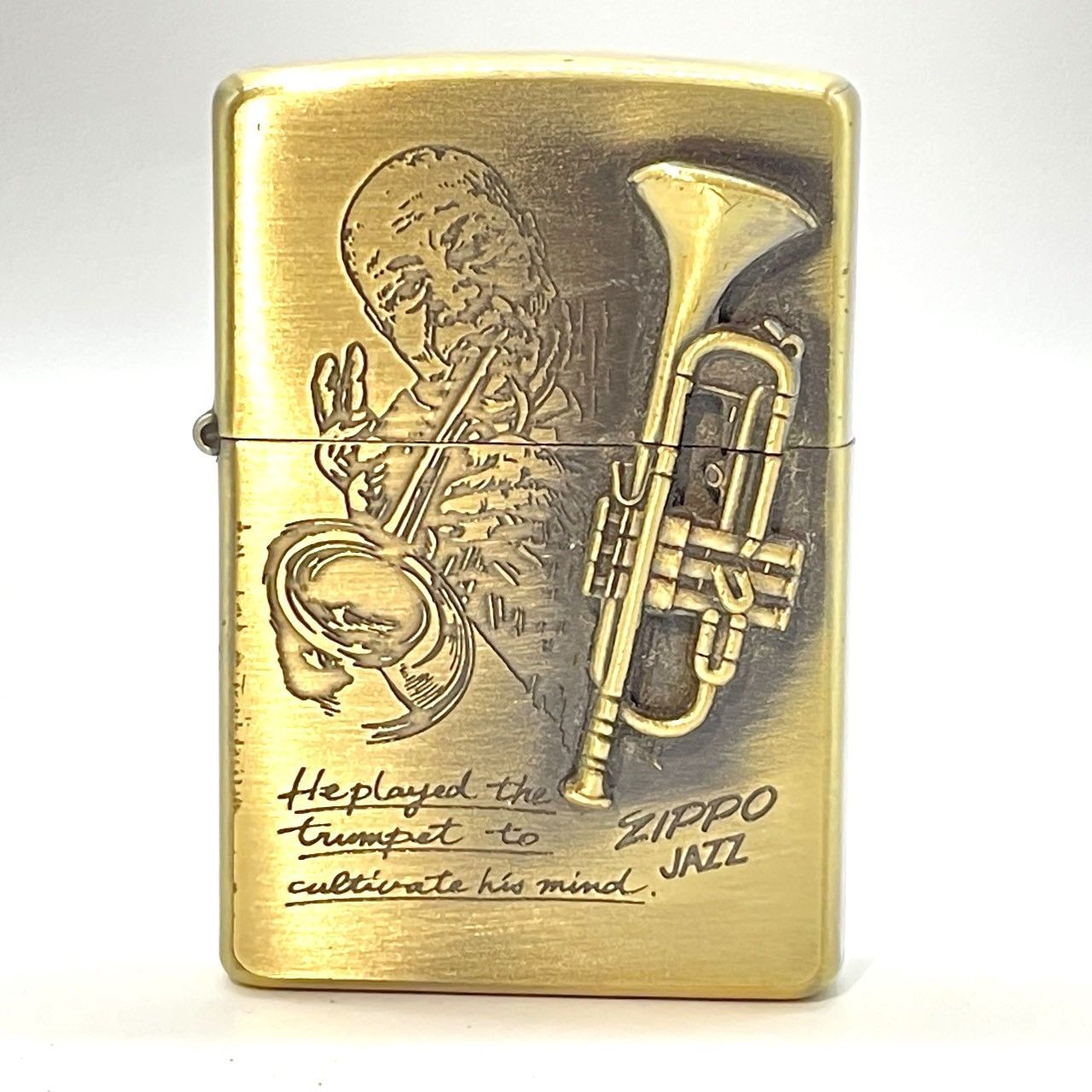 ZIPPO ジッポ JAZZ ピアノ トランペット コントラバス サックス 4点 