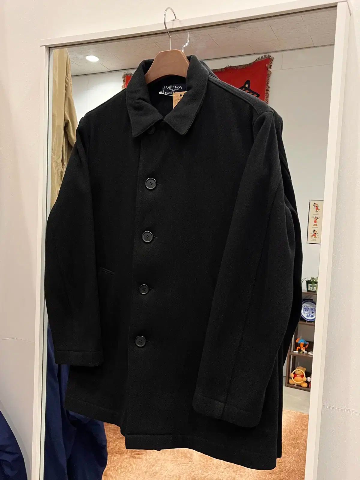 Vetra & United Arrows フレンチ ワーク ウール コート France Vetra & United Arrows フレンチ ワーク ウール コート France
