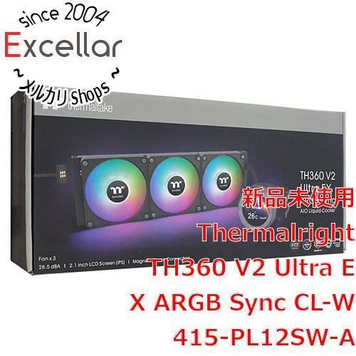 bn 6 Thermalright 水冷一体型CPUクーラー TH360 V2 Ultra EX ARGB Sync CL-W415-PL12SW-A ブラック