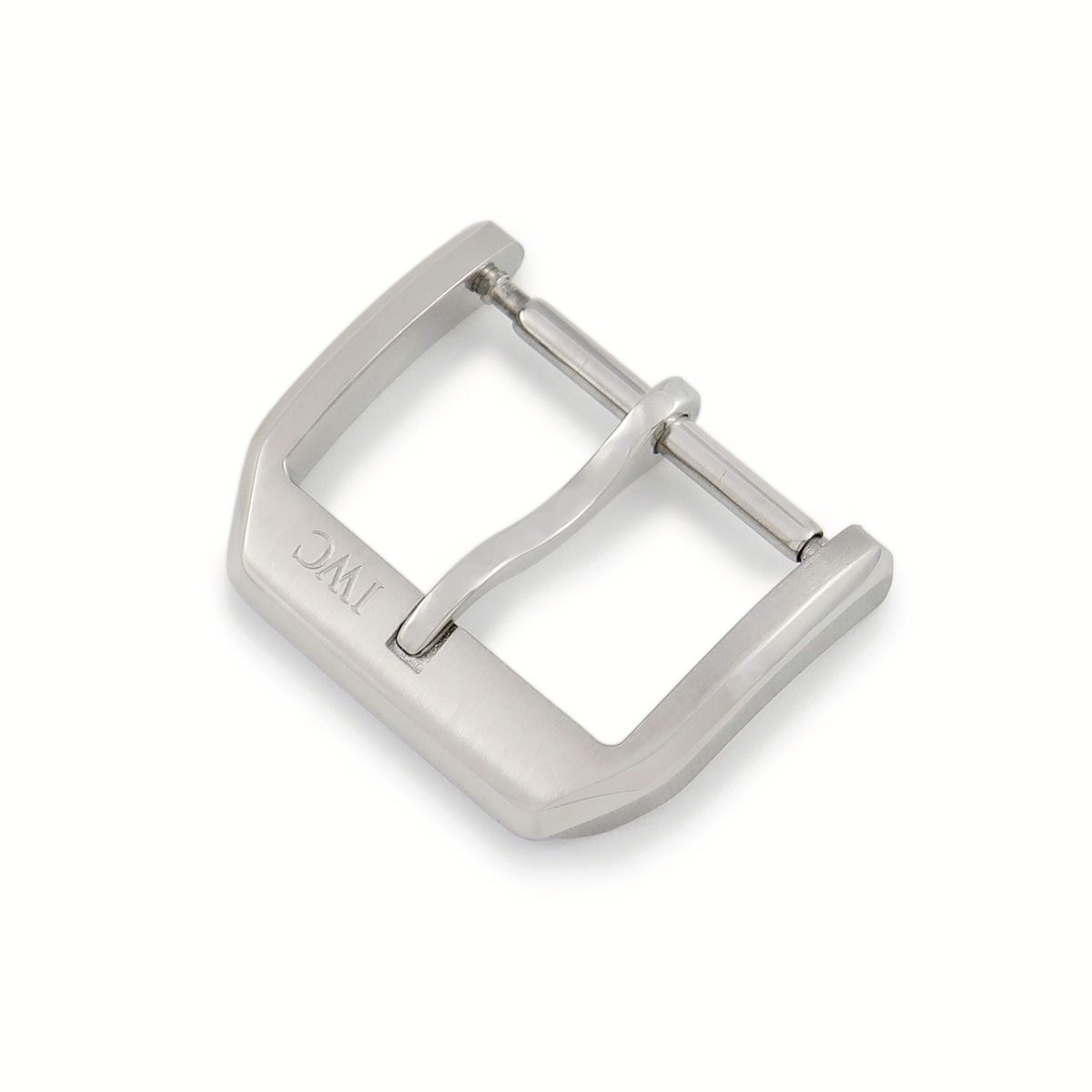 【未使用品】IWC 尾錠 ピンバックル 18mm IWC IWC 純正 シルバー ステンレススチール 腕時計パーツ 尾錠 18mm幅