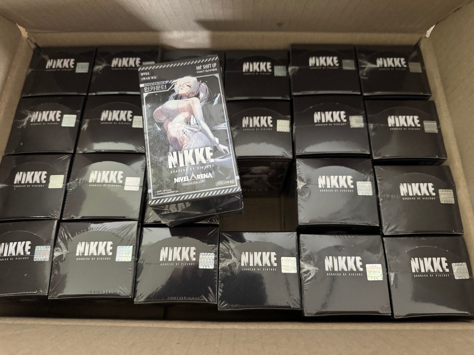 勝利の女神：NIKKE カードゲーム BT01 IN Counter 日本語1個 勝利の女神：NIKKE」を題材としたカードゲーム「NIKKE DUEL