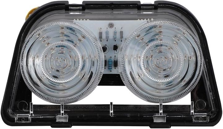 Partools LED テールランプ ウインカー付 レッド 汎用 バイク カスタムパーツ NSR250R CBR250RR CBR400RR( クリアレンズ)