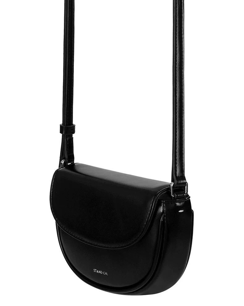 STAND OIL: ステッチ ポスト ショルダー ハンド バッグ 【新品·未使用 