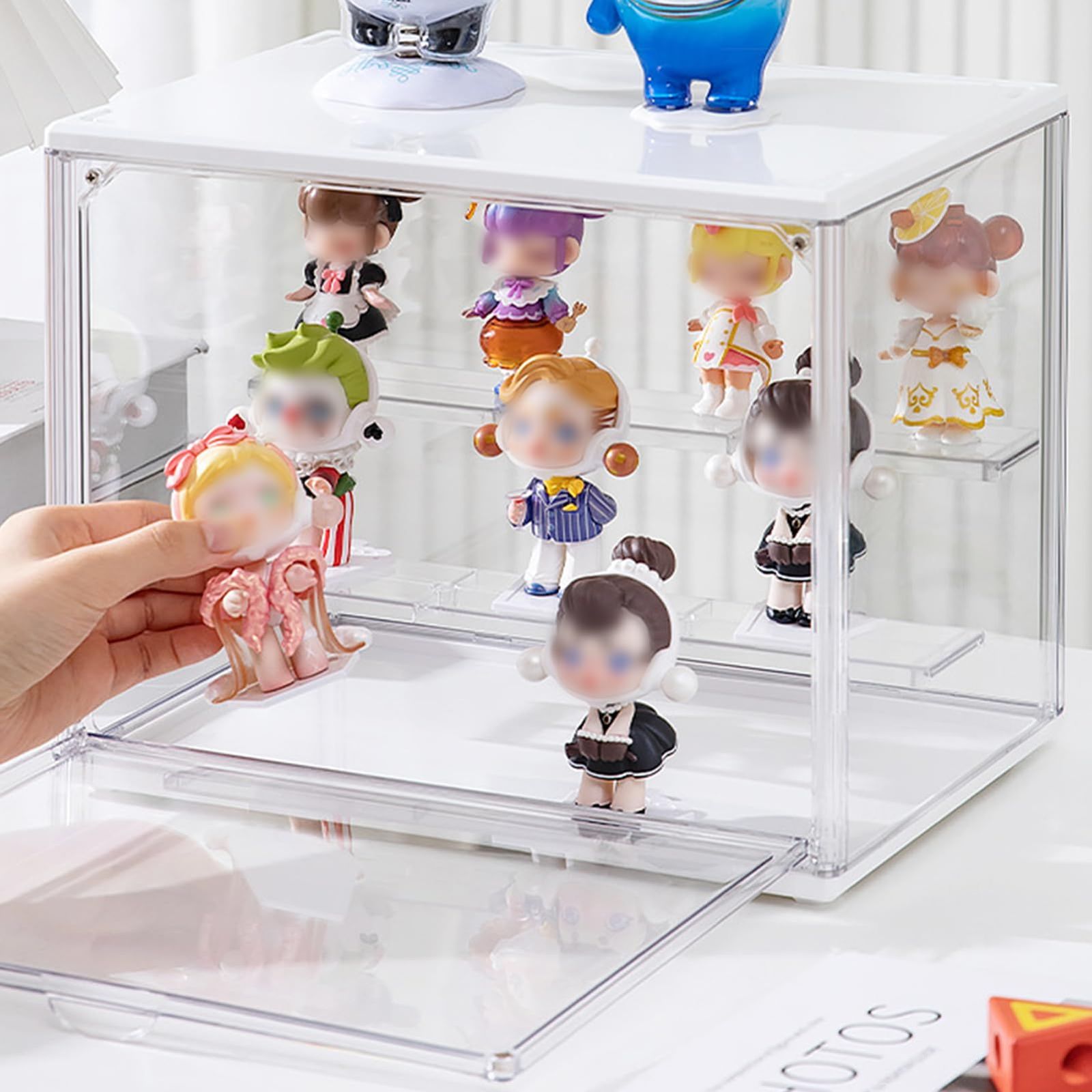 新品 収納ケース 収納ボックス コレクションケース 棚