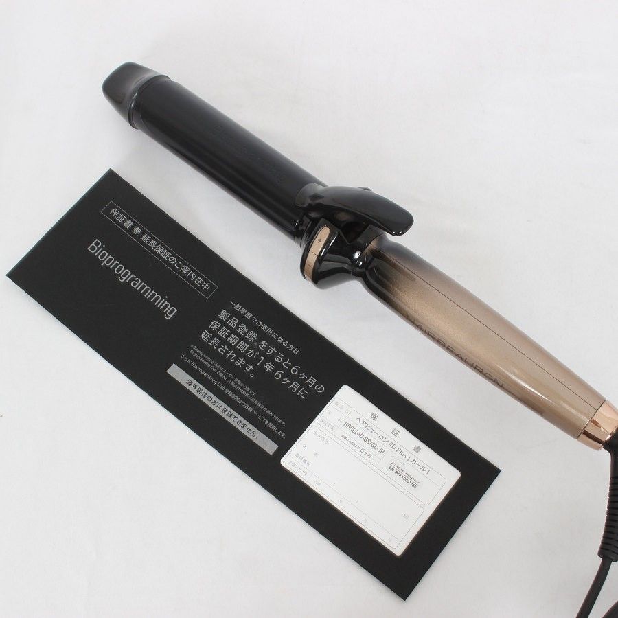 ヘアビューロン 4D Plus カール L-type 34.0mm HBRCL4D-GL-JP バイオプログラミング ヘアアイロン コテ 本体
