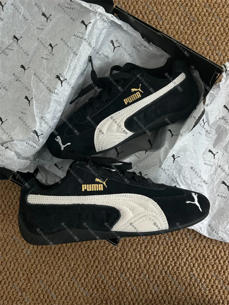 ✨大特価✨新品 未使用  プーマです  スニーカー   プーマ スピードキャット OG "プーマブラック/プーマホワイト"Puma Speedcat OG "Puma Black/Puma White"