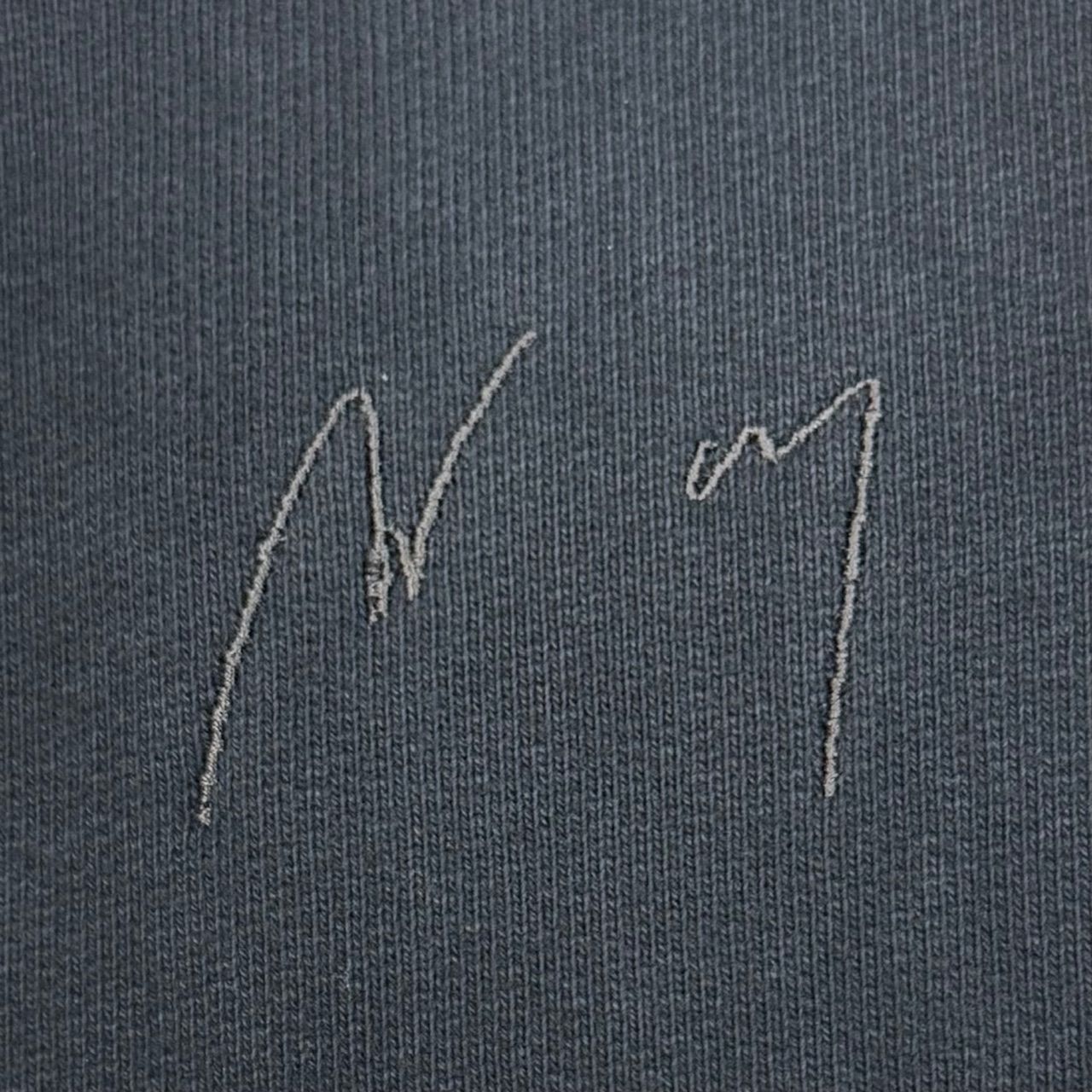 未使用品 25ss ANCELLM EMBROIDERY SWEAT SHIRT ブラック ANCELLM 25SS 