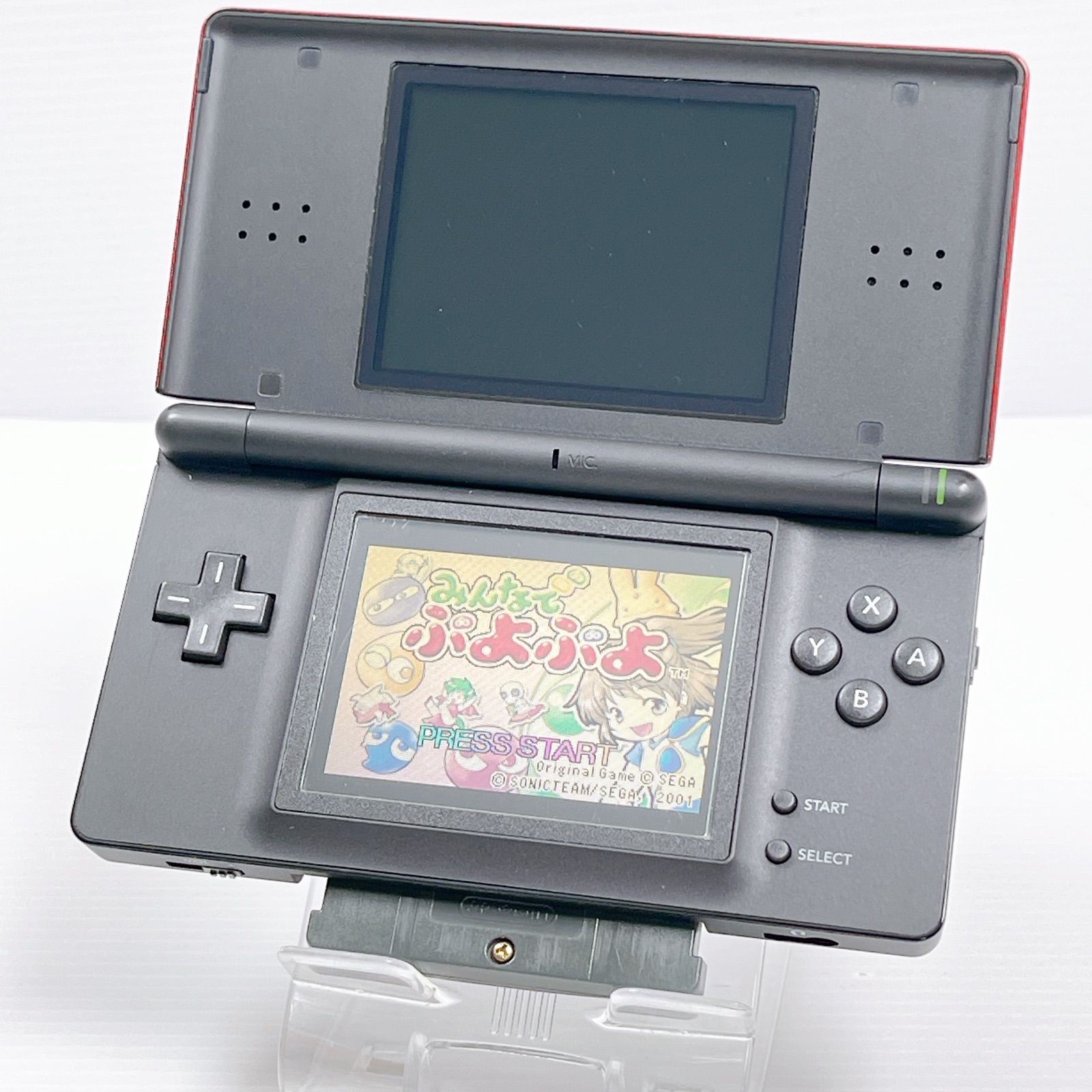 DS Lite クリムゾンブラック 遊べるセット 外装綺麗 動作確認