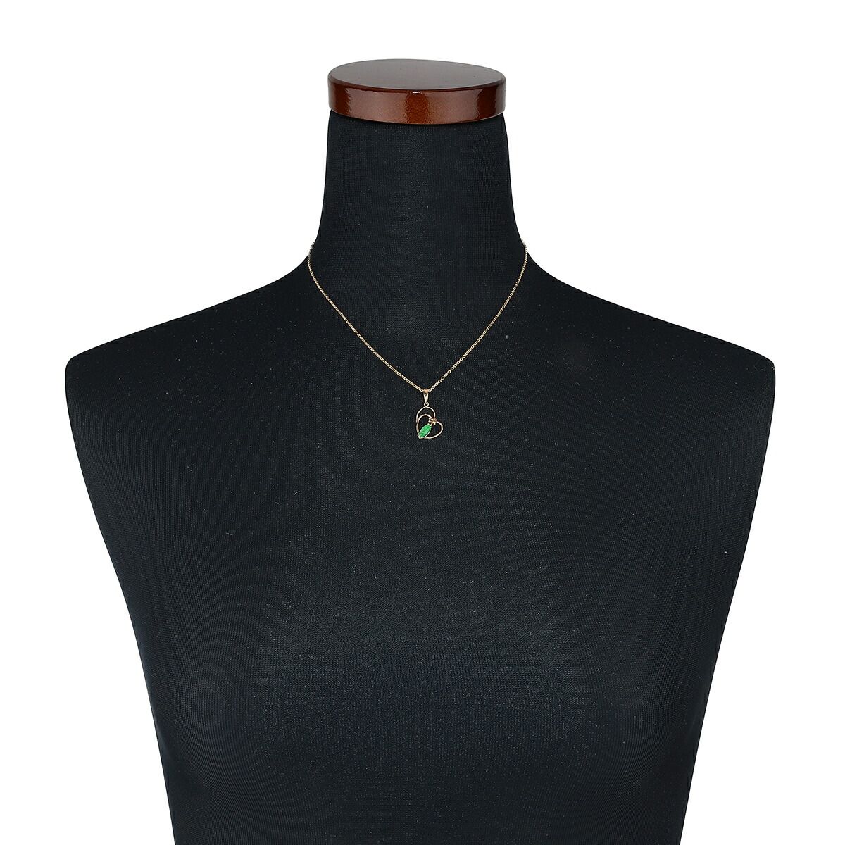 ペンダント 翡翠 K18 中古 プレラブド 返品OK - メルカリ 