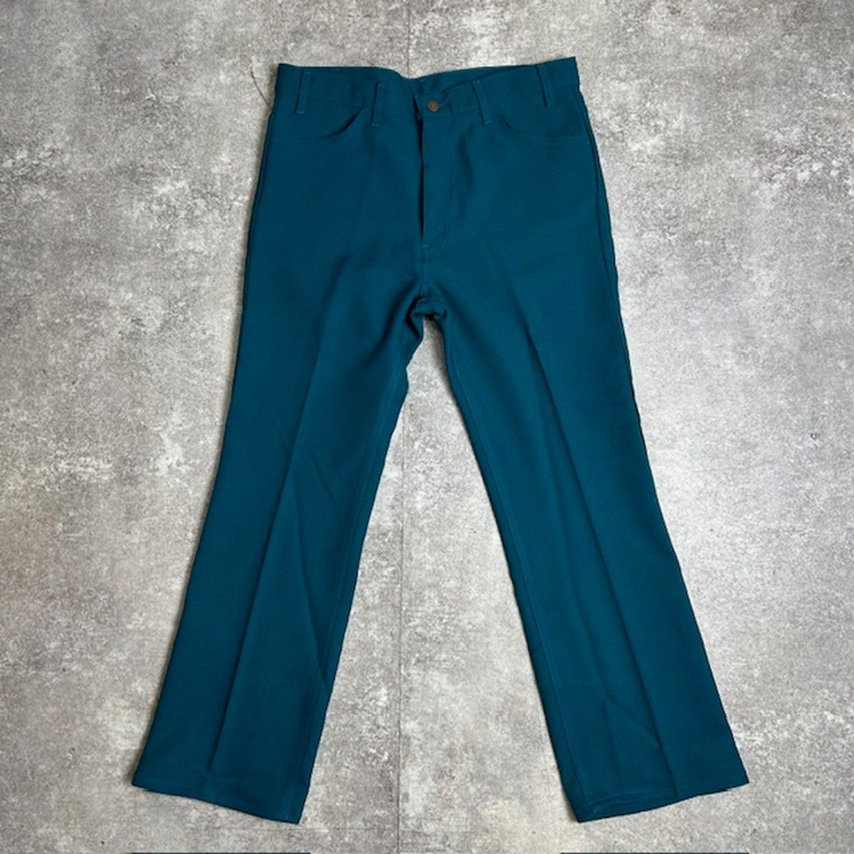 Levi's リーバイス 90's 10517-6111 ブーツカットパンツ 黒タブ SCOVILLジッパー グリーン系 W36 USA製 メンズ