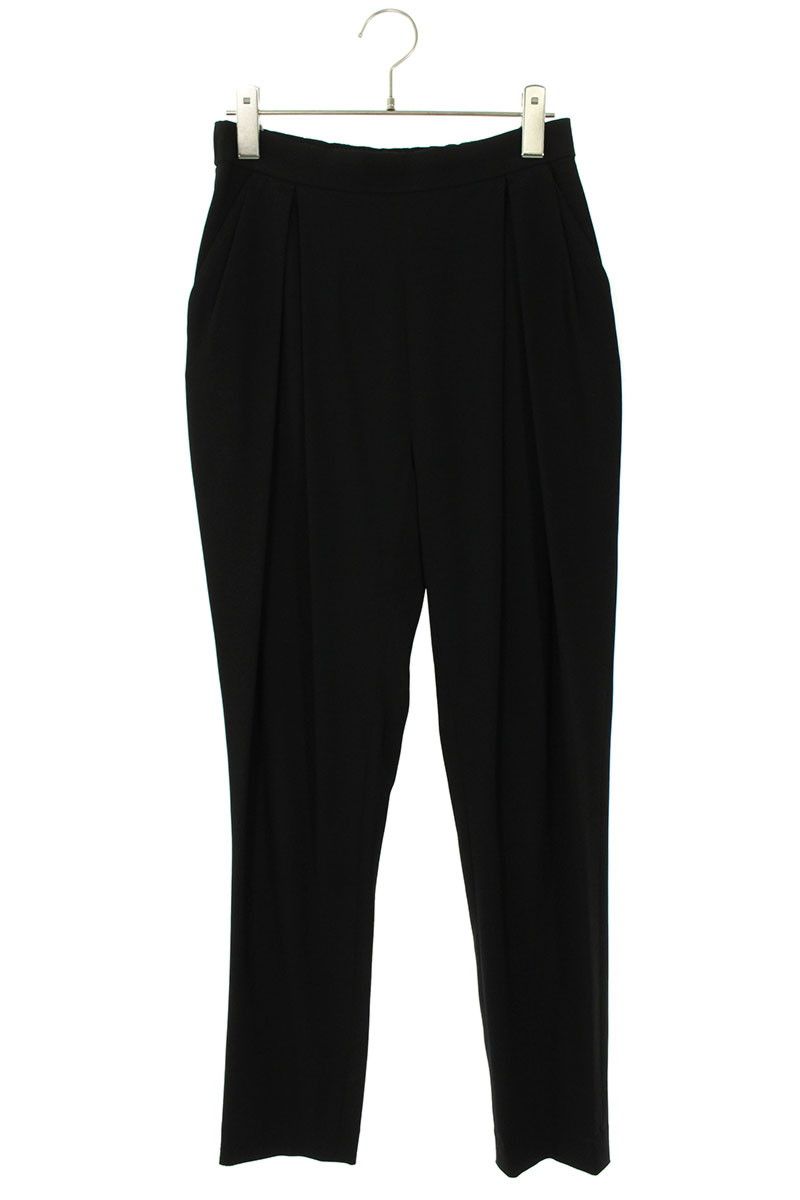 ☆ノーリーズ☆ ウォッシャブルドットツッキリツータックテーパード