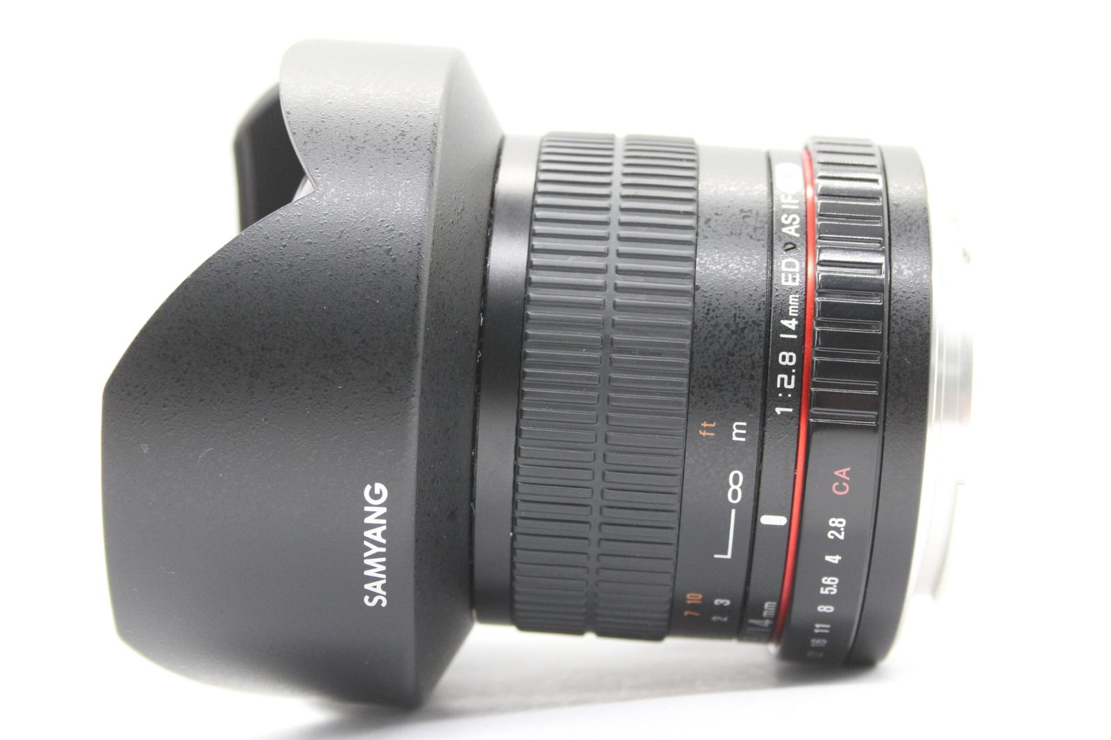 返品保証】 SAMYANG 14mm F2.8 ショップ ED AS IF UMC キャノン