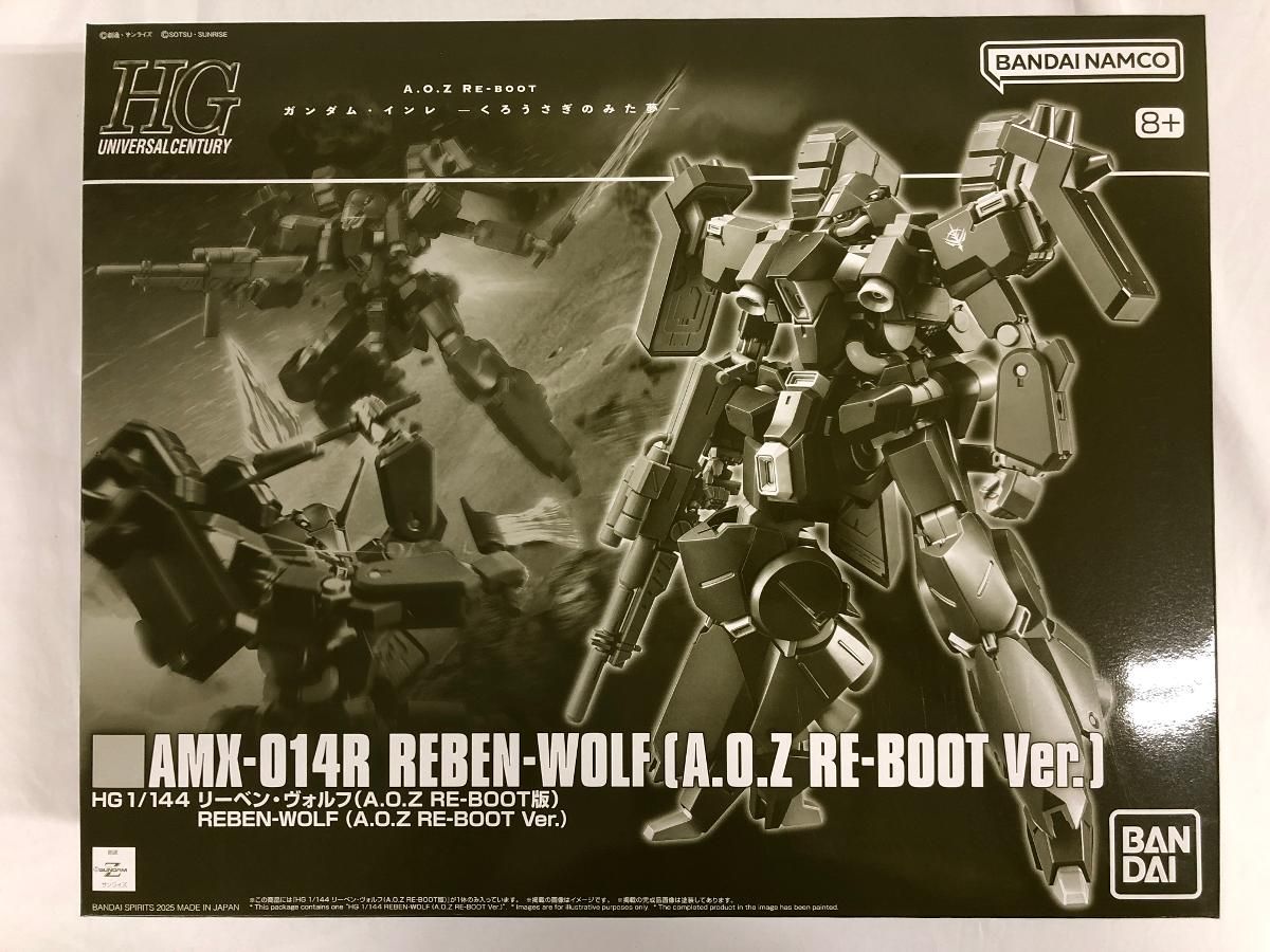 未開封】HG 1/144 AMX-014R リーベン・ヴォルフ(A.O.Z RE-BOOT版