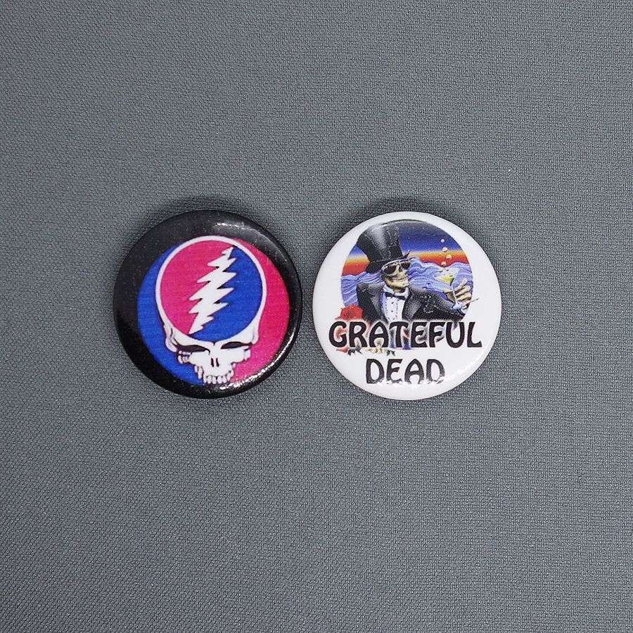 魅力的な価格 新品 未使用 Grateful Dead バンド 缶バッジ 2個セット グレイトフル デッド ミュージシャン Lavacanegra Com Mx Lavacanegra Com Mx