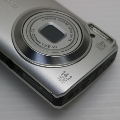 超美品 PowerShot A3200 IS シルバー 即日発送 Canon デジカメ