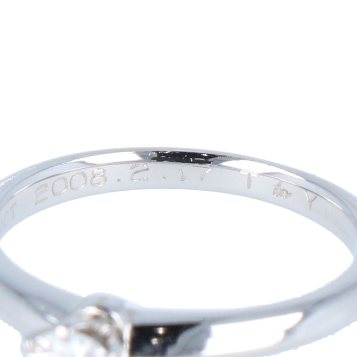Tiffany&Co.】 ティファニー ソリティアリング ダイヤモンドリング 