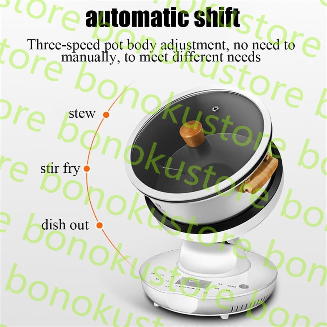 360°低速ローリング炒め 自動野菜注ぎ機能を備えた家庭用レストラン用の業務用フードプロ