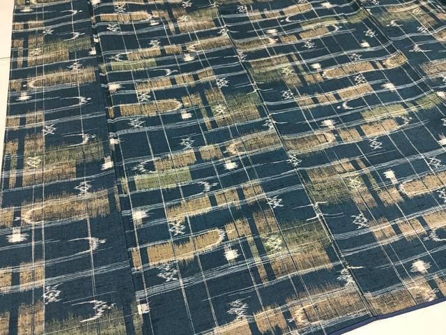 琉球絣文様　綿着物　逸品 琉球絣木綿着物｜夢吉きもの