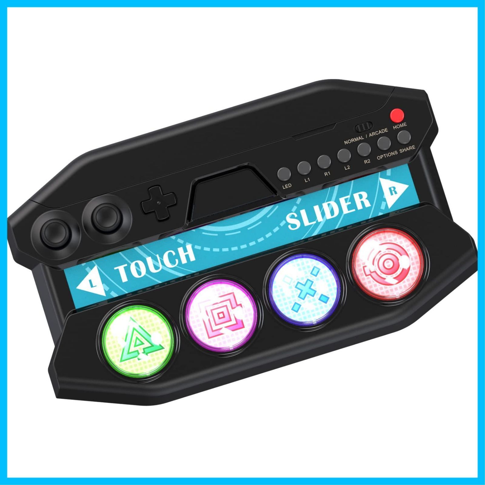 迅速発送】初音ミク Project DIVA Future Tone DX専用 ミニコントローラー for PS4 PEGA GAME コントローラー  タッチスライダー機能 ミニ アケコン 初音ミク 専用 ミニコントローラー for PlayStation4 - メルカリ