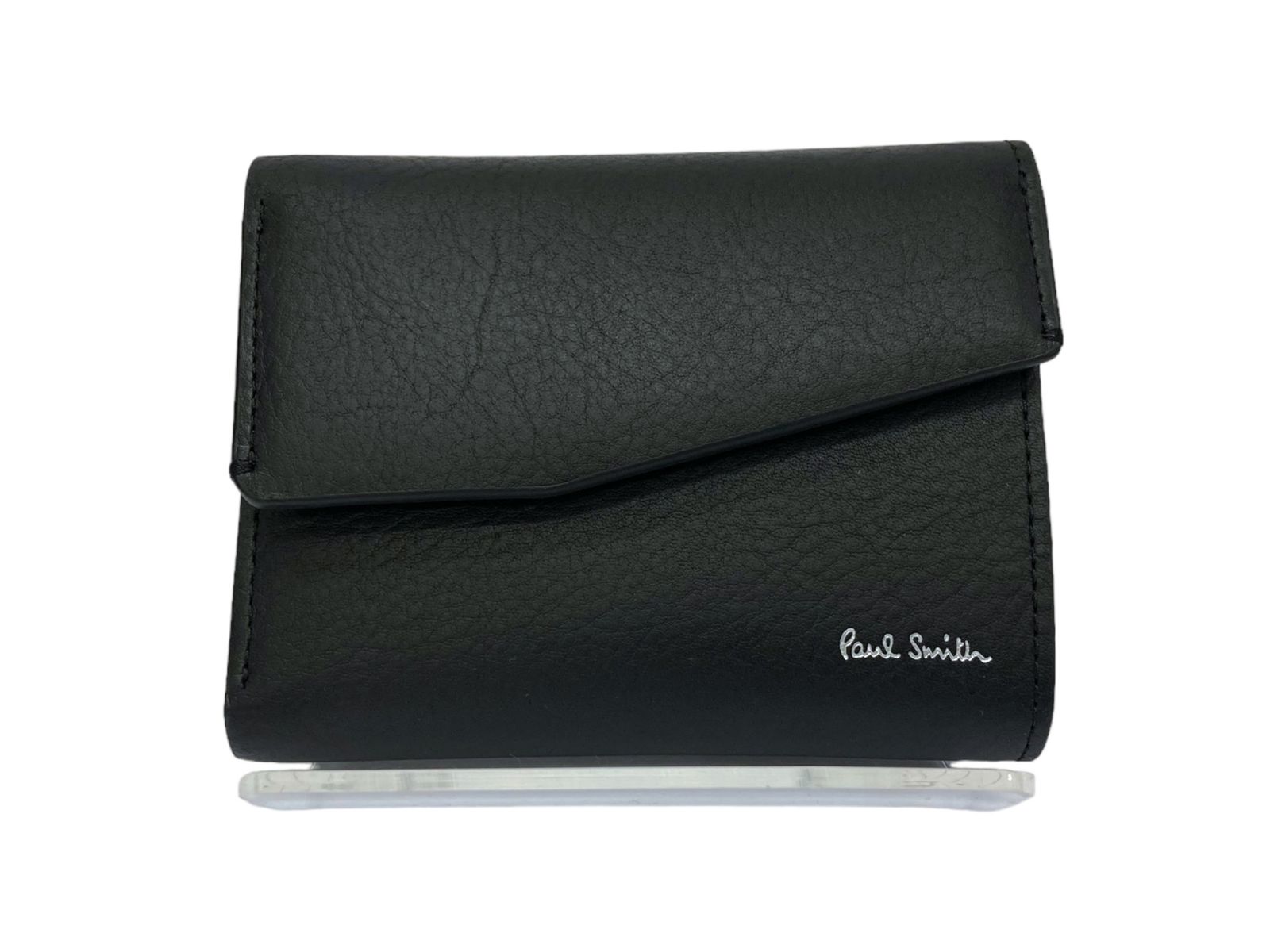 Paul Smith (ポールスミス) ダブルフェイスレザー 三つ折り財布 ウォレット BPS772 P772 ブラック メンズ /027 - メルカリ