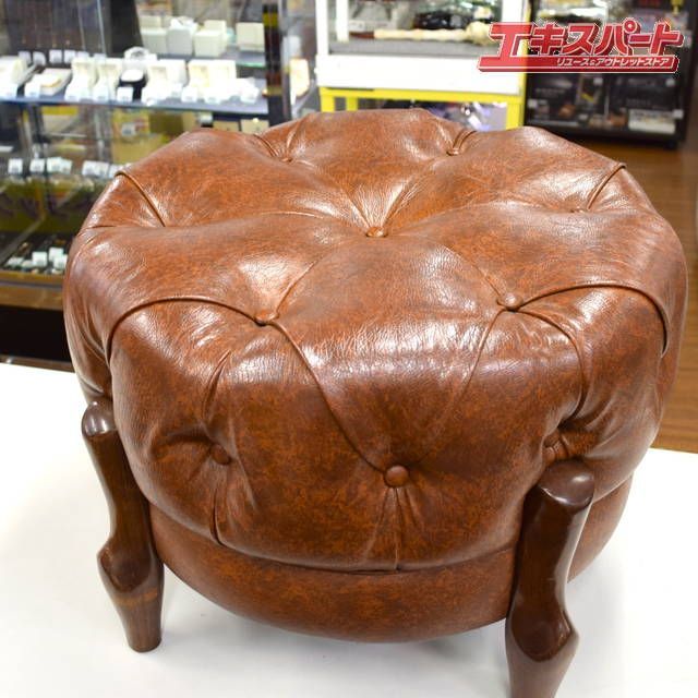 マルニ木工 ベルサイユ オットマン ブラウン美品 マルニ木工 ベルサイユ オットマン ブラウン美品 maruni マルニ木工