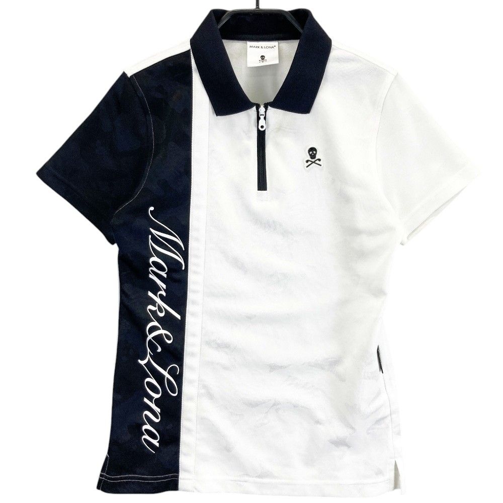 MARK&LONA ポロシャツ 36 ホワイト MARK&LONA マークアンドロナ Superb Micro Pile Polo ポロシャツ