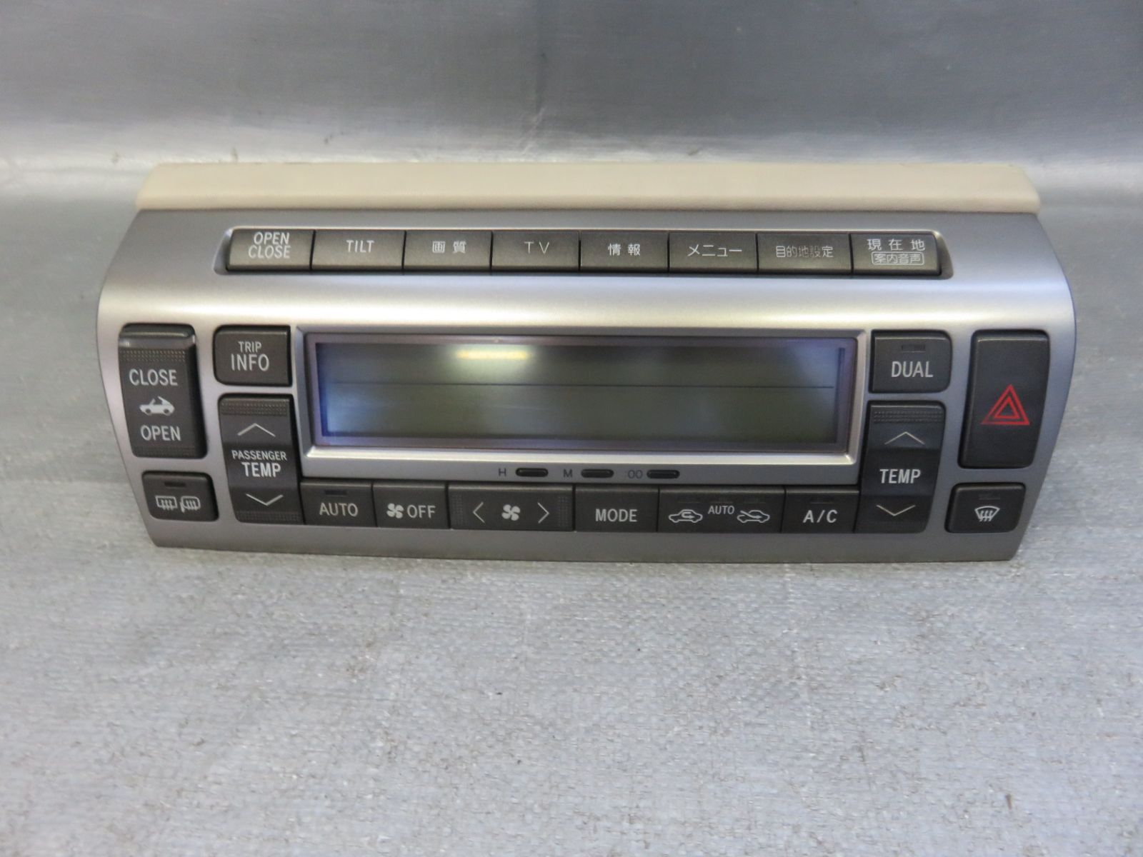 STD5979| トヨタ ソアラ UZZ40 前期DENSO エアコンスイッチ A|C 操作パネル|純正 55900-24240| レクサス SC430 共通