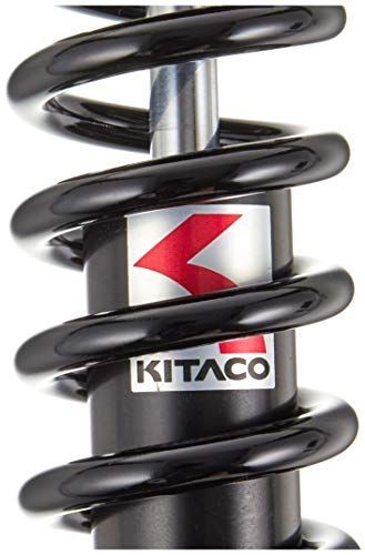 ブラック キタコ(KITACO) リアショックアブソーバー 2本1セット オイル