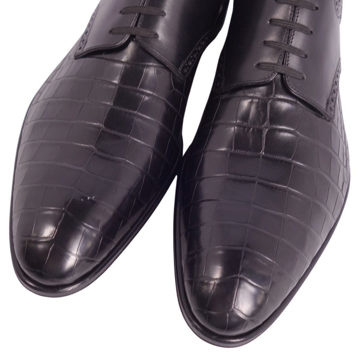 【稀少品】ルイ・ヴィトン シューズ 未使用品　送料無料 未使用品ルイヴィトン本物 LOUIS VUITTON 靴 26cm ダミエ柄 ラン